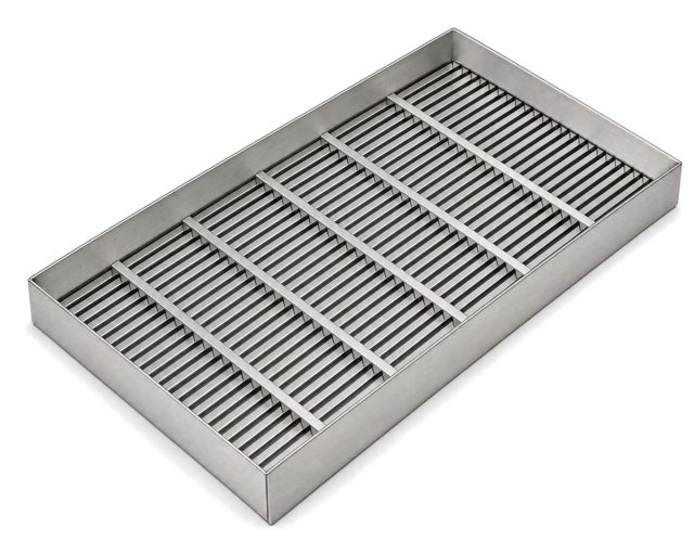 Charca sanitizante de acero inoxidable, código NAL-CHS-01